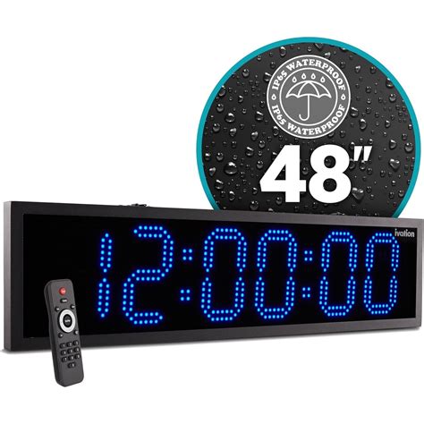 Outdoor Digital Clocks Waterproof
