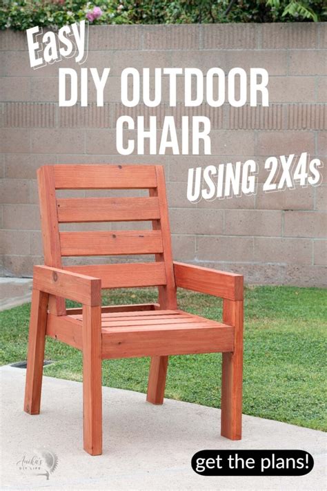 Outdoor Dining Chairs Plans