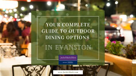 Outdoor Dining Evanston 2021