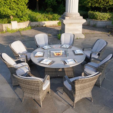 Outdoor Dining Sets For 8 Round