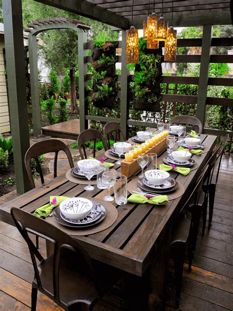  42 Essential Outdoor Dining Table Decor Ideas Recomended Post
