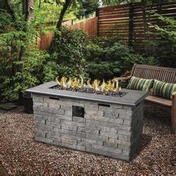 Outdoor Dining Table With Fire Pit Menards