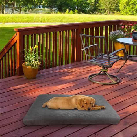 Outdoor Dog Bed Memory Foam