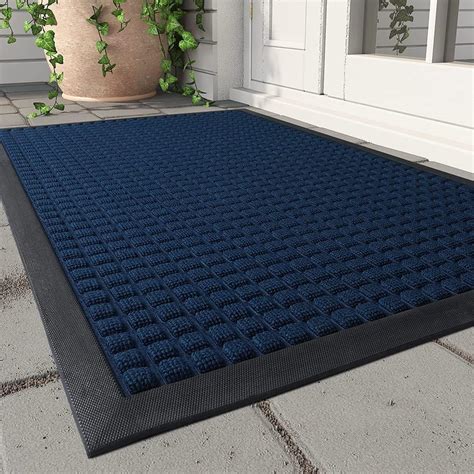 Outdoor Door Mat Blue