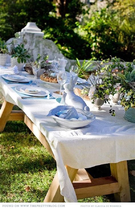 Outdoor Easter Table Ideas