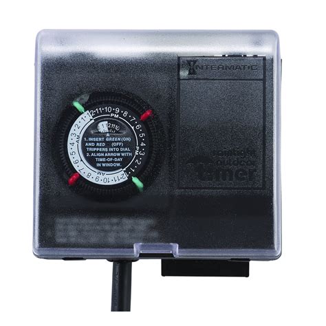 outdoor electrical timer for pool pump