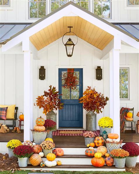 Outdoor Fall Porch Decorating Ideas