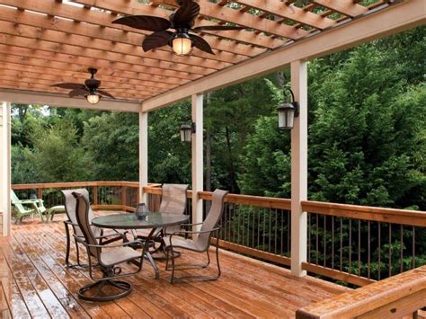 Outdoor Fan Under Deck