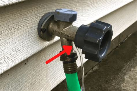 Outdoor Faucet Handle Leaking