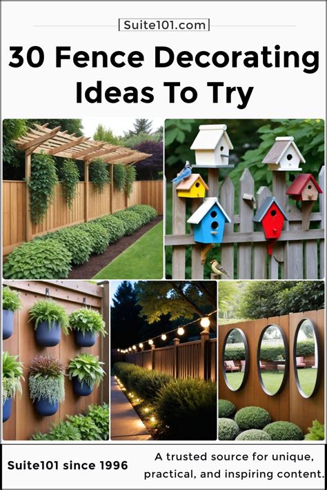 Outdoor Fence Decorations Uk
