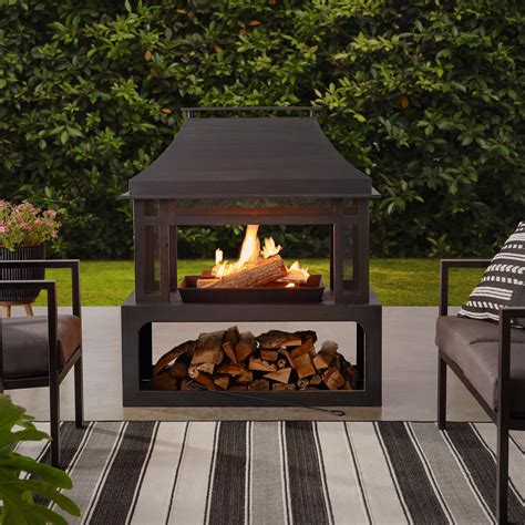 Outdoor Fireplace Metal