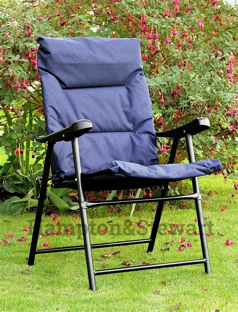 Outdoor Folding Chairs Padded
