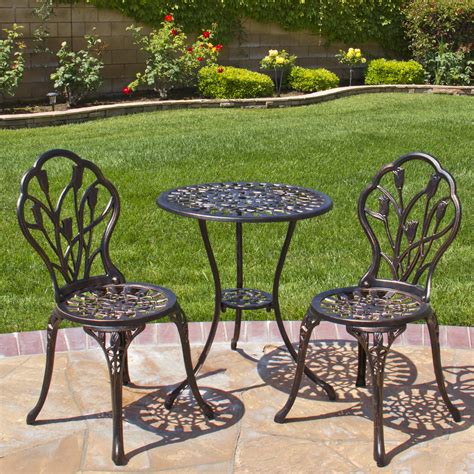outdoor furniture bistro set