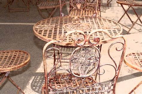Outdoor Furniture Rust