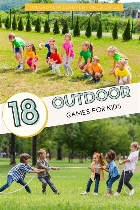 Outdoor Games For Year 1