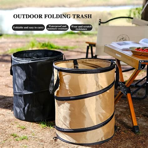 Outdoor Garbage Can For Camping