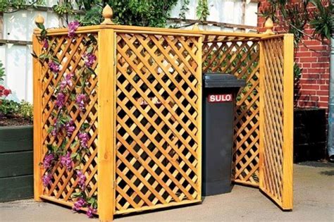 Outdoor Garbage Enclosure Diy