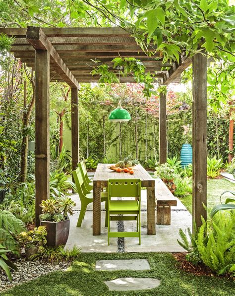 outdoor garden dining ideas
