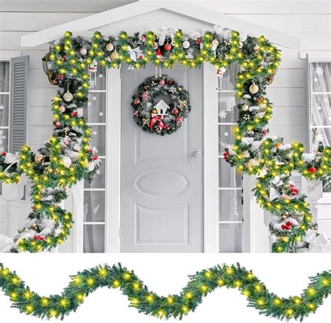 Outdoor Garland Lighted