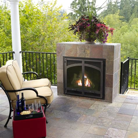 Outdoor Gas Fireplace Insert Kit