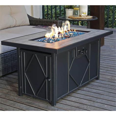 Outdoor Gas Fireplace Table