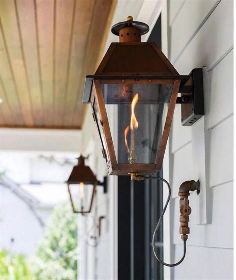 outdoor gas porch lights