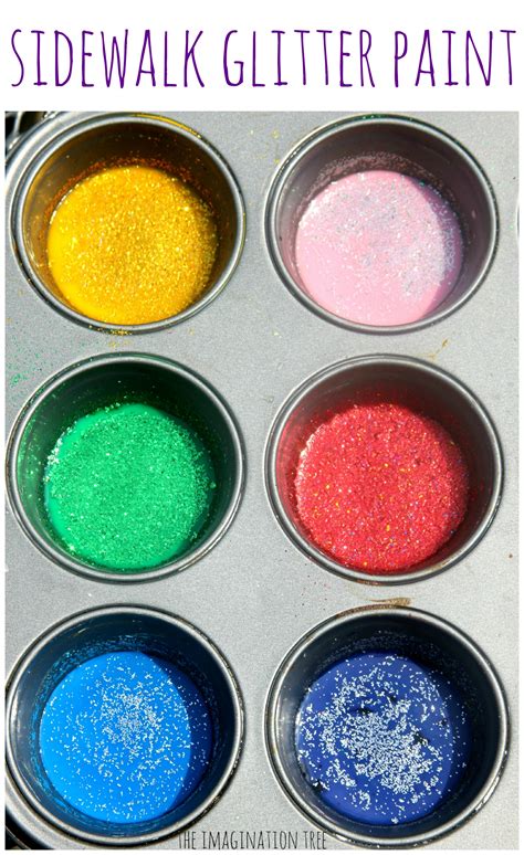 Outdoor Glitter Paint