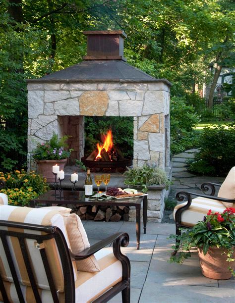 Outdoor Grill Fireplace