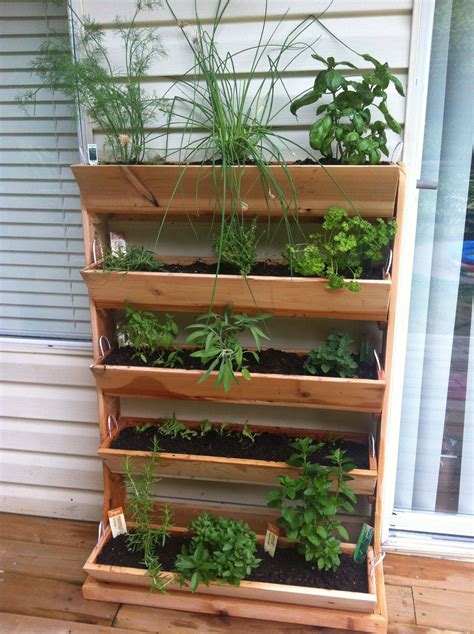 Outdoor Herb Rack
