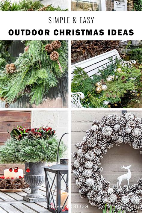 Outdoor Holiday Decorating Cheap