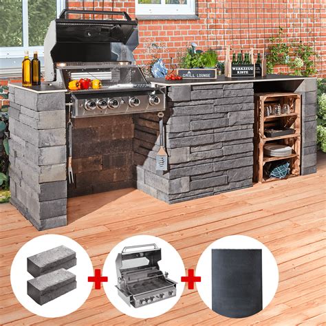 ModulOutdoor Küche für den Garten und die Terrasse