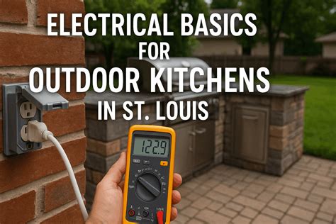 outdoor kitchen electrical requirements