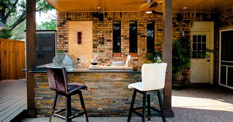 Outdoor Kitchen Island Size