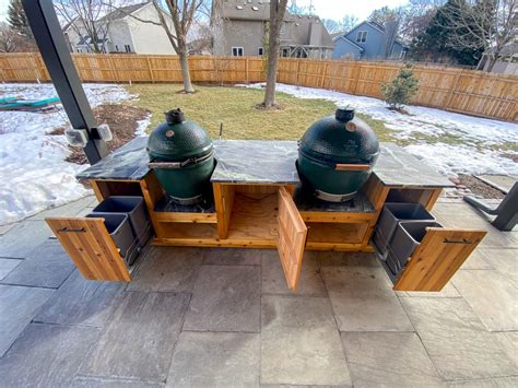 Outdoor Kitchen Plans With Green Egg