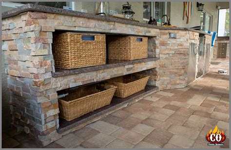 Outdoor Kitchen Shelving