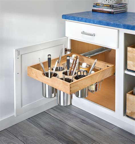 outdoor kitchen utensil drawer