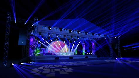 outdoor led stage lighting