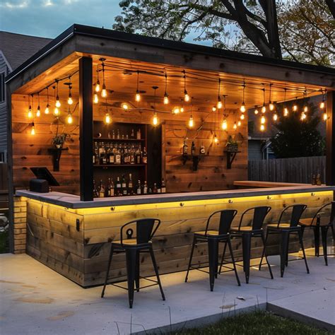 Outdoor Lighting For Bar