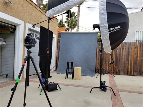 Outdoor Lighting Video Shooting