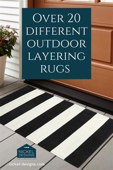 Outdoor Mat Layering