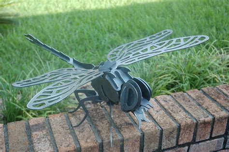 Outdoor Metal Dragonfly