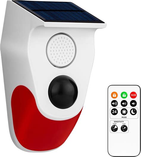 Outdoor Motion Sensor Light And Alarm