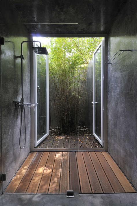 Outdoor Open Shower Ideas