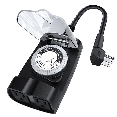 Outdoor Outlet Box Timer