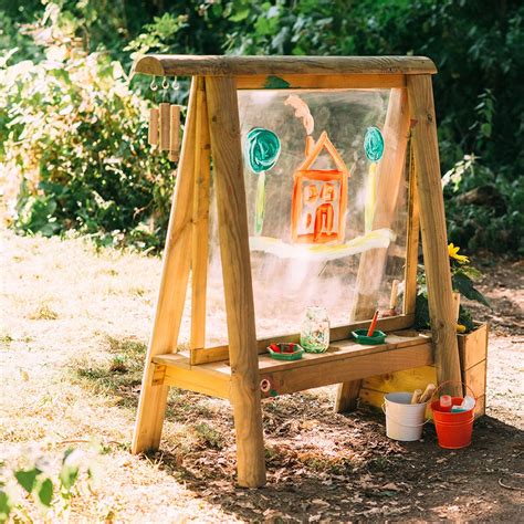 outdoor painting easel kids