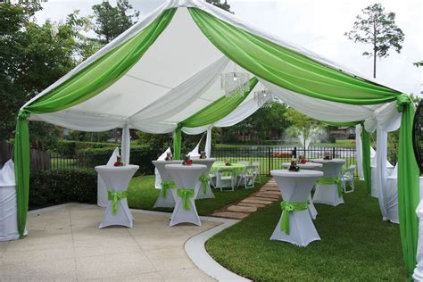 Outdoor Party Ideas Canopy