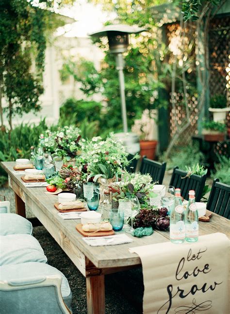 Outdoor Party Table
