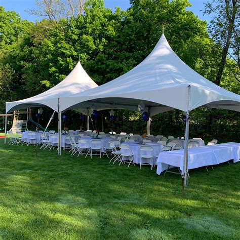 outdoor party tent rental near me prices