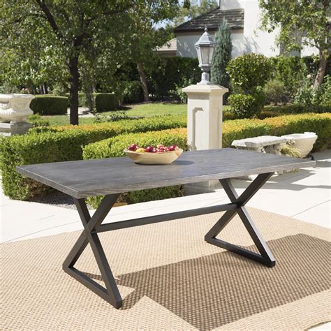 Outdoor Patio Dining Table Only