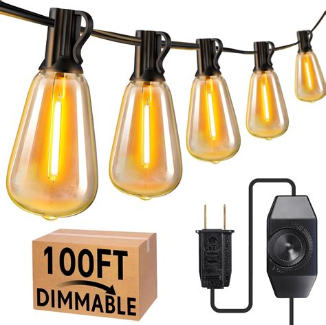 Outdoor Patio Lights Dimmable
